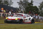 Gianmaria Bruni, Laurens Vanthoor und Earl Bamber (Porsche) 