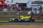 Mathias Beche (Rebellion), Nick Heidfeld und Gustavo Menezes (Alpine) 