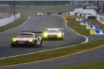 Gianmaria Bruni, Laurens Vanthoor und Earl Bamber (Porsche) 