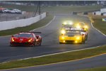 Giancarlo Fisichella, Toni Vilander und Alessandro Pier Guidi (AF Corse) 