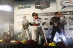 Daniel Morad, Michael Christensen (Porsche), Connor de Phillippi und Christopher Mies 