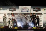Daniel Morad, Michael Christensen (Porsche), Connor de Phillippi und Christopher Mies 