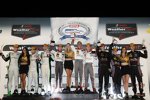 Daniel Morad, Michael Christensen (Porsche), Connor de Phillippi und Christopher Mies 