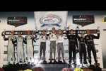 Daniel Morad, Michael Christensen (Porsche), Connor de Phillippi und Christopher Mies 
