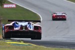Ryan Briscoe, Richard Westbrook und Scott Dixon 