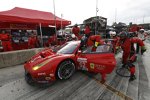 Giancarlo Fisichella, Toni Vilander und Alessandro Pier Guidi (AF Corse) 