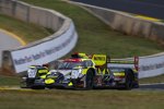 Mathias Beche (Rebellion), Nick Heidfeld und Gustavo Menezes (Alpine) 