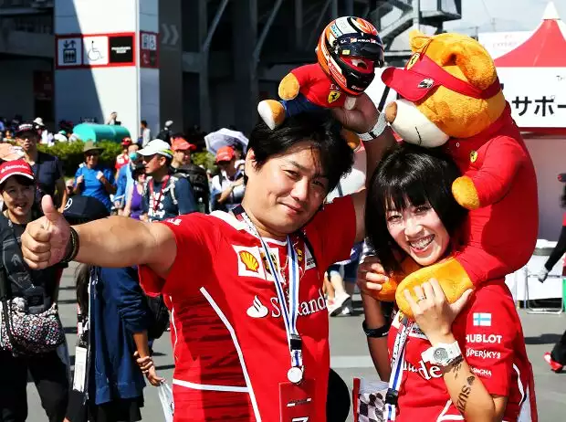 Fans in Suzuka Titel-Bild zur News: Fans in Suzuka