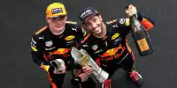 Bild zum Inhalt: Red Bull: Verstappen und Ricciardo sollen bis 2020 bleiben