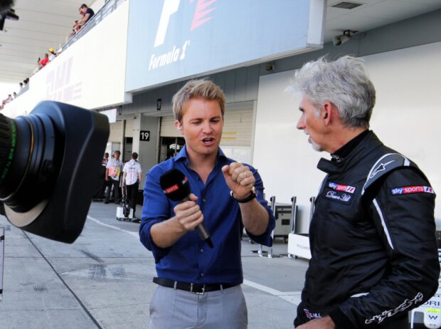 Titel-Bild zur News: Nico Rosberg und Damon Hill