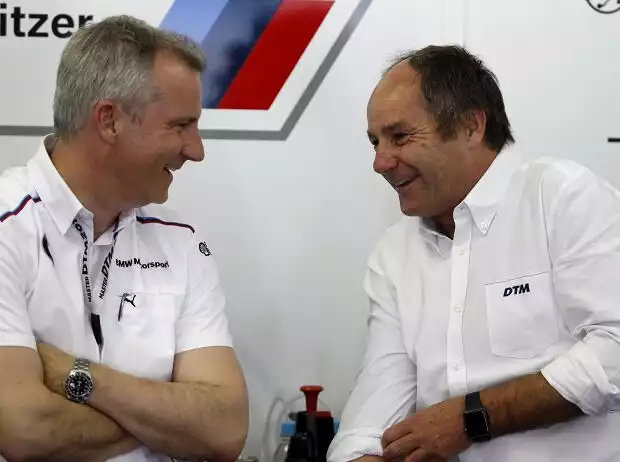 Jens Marquardt, Gerhard Berger Titel-Bild zur News: Jens Marquardt, Gerhard Berger