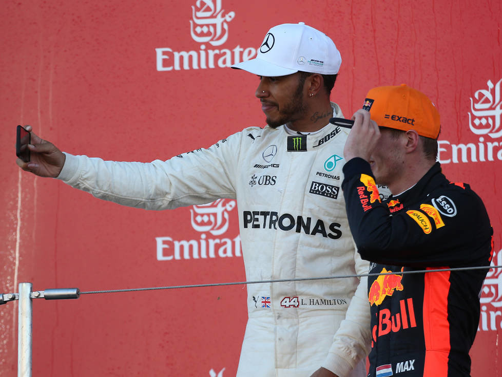 Lewis Hamilton, Max Verstappen