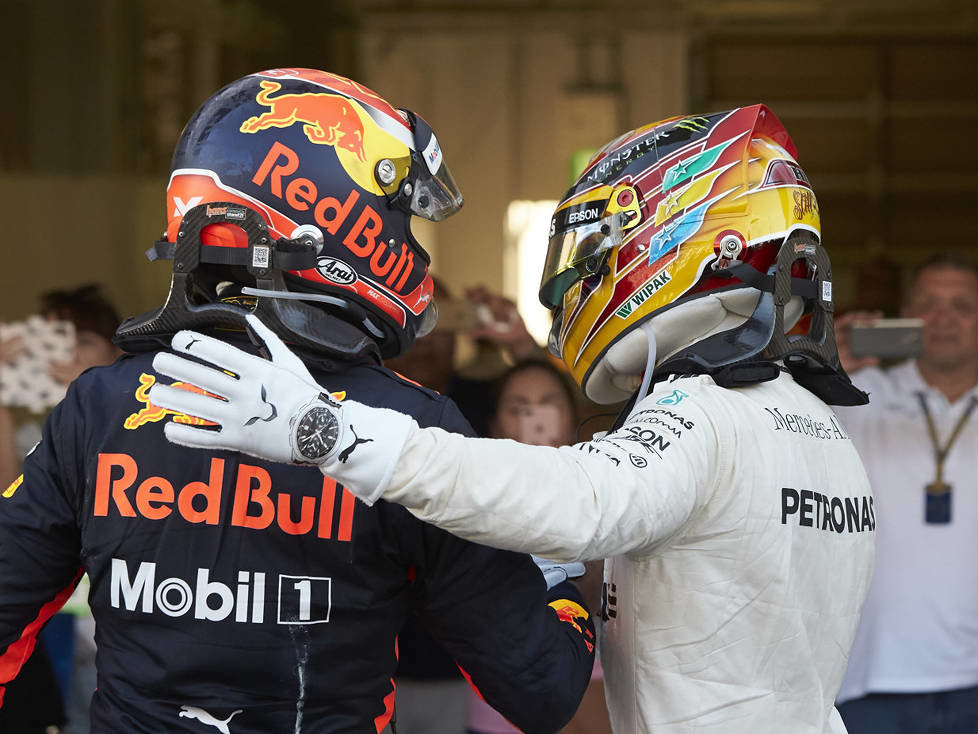 Max Verstappen, Lewis Hamilton