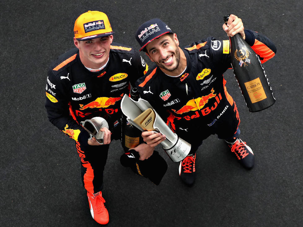 Max Verstappen, Daniel Ricciardo