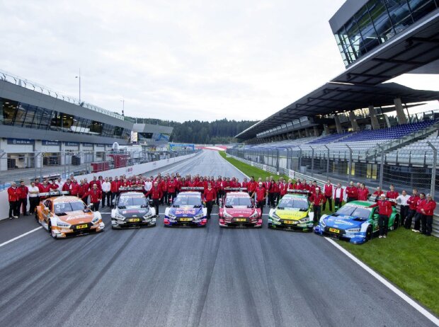 Jamie Green, Rene Rast, Mattias Ekström, Nico Müller, Mike Rockenfeller, Loic Duval Jamie Green, Rene Rast, Mattias Ekström, Nico Müller, Mike Rockenfeller, Loic Duval