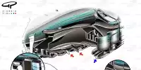 Mercedes F1 W08: Windabweiser, GP Malaysia