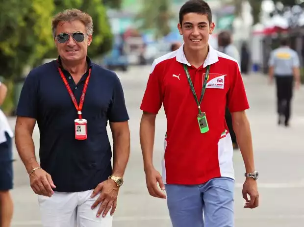 Jean Alesi, Giuliano Alesi Titel-Bild zur News: Jean Alesi, Giuliano Alesi