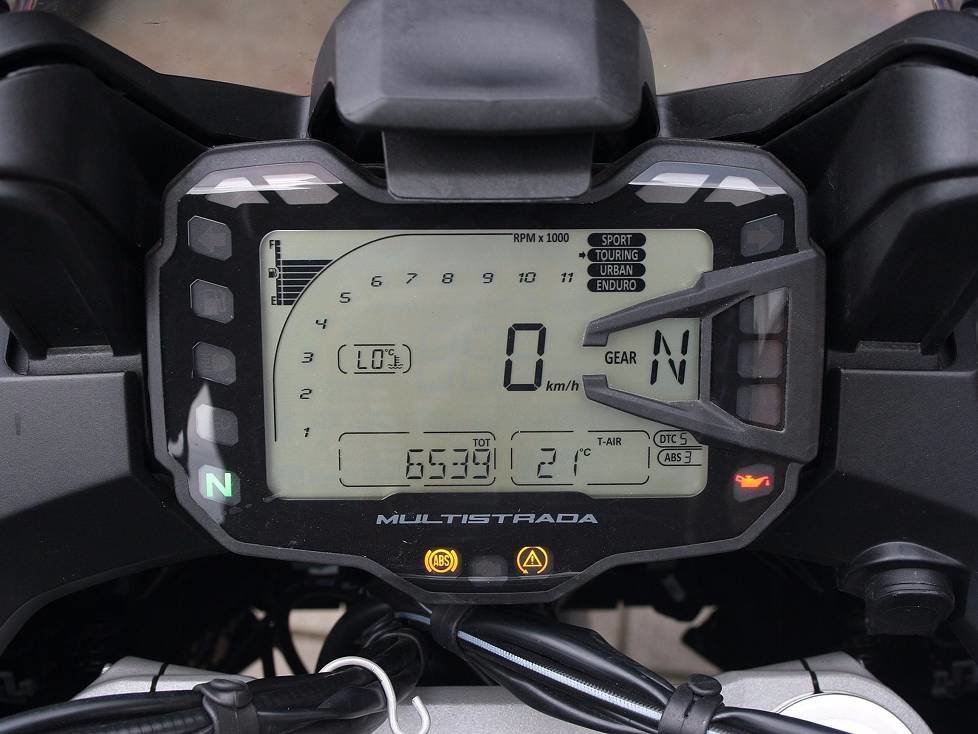 Cockpit Ducati Multistrada 950 2017