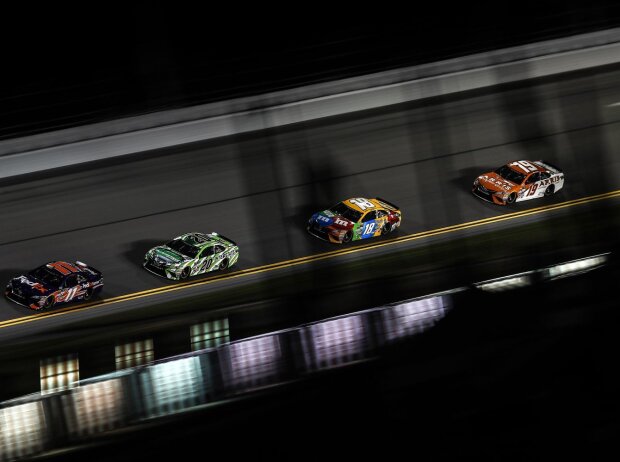 Denny Hamlin, Matt Kenseth, Kyle Busch, Daniel Suarez Denny Hamlin, Matt Kenseth, Kyle Busch, Daniel Suarez