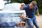 Land Rover Discovery von Starkoch Jamie Oliver: Der Drehspieß wird über einen Nebenabtrieb bewegt 