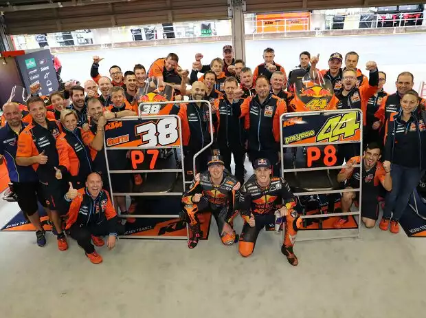 Pol Espargaro, Bradley Smith Titel-Bild zur News: Pol Espargaro, Bradley Smith