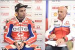Danilo Petrucci und Daniele Romagnoli (Pramac) 