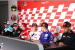 Die Pressekonferenz in Motegi