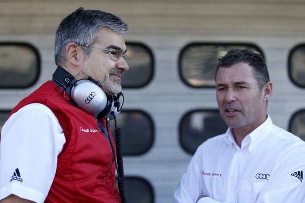 Dieter Gass Tom Kristensen Abt-Audi-Sportsline Audi Sport Team Abt Sportsline DTM ~Dieter Gass und Tom Kristensen ~ 