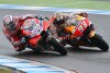 Bild zum Inhalt: MotoGP Motegi: Dovizioso ringt Marquez nieder, Rossi stürzt