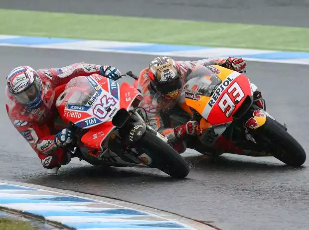 Andrea Dovizioso, Marc Marquez Titel-Bild zur News: Andrea Dovizioso, Marc Marquez