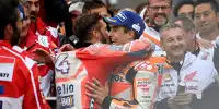 Bild zum Inhalt: Duell bis zur letzten Runde: Dovizioso und Marquez schwärmen