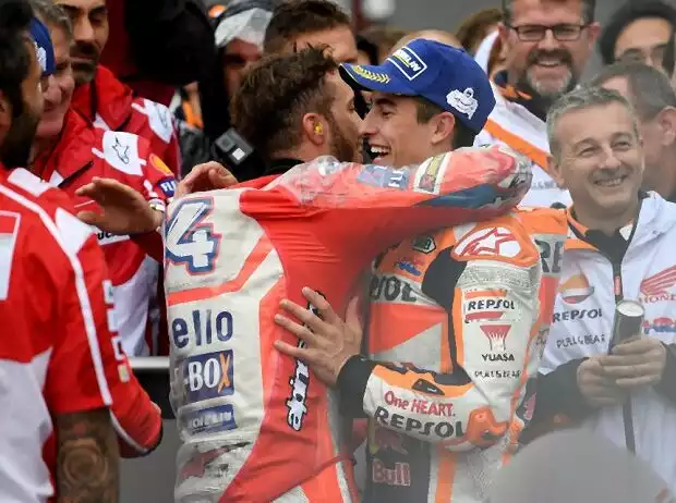 Titel-Bild zur News: Marc Marquez, Andrea Dovizioso