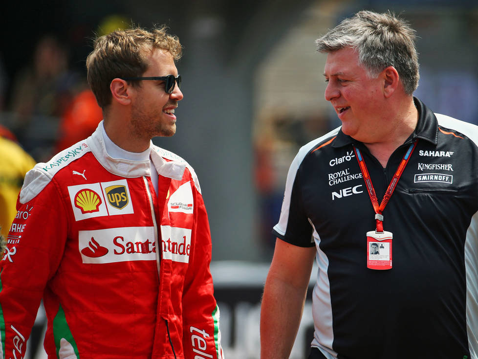 Sebastian Vettel, Otmar Szafnauer