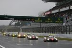 Mike Conway, Kamui Kobayashi und Jose-Maria Lopez 