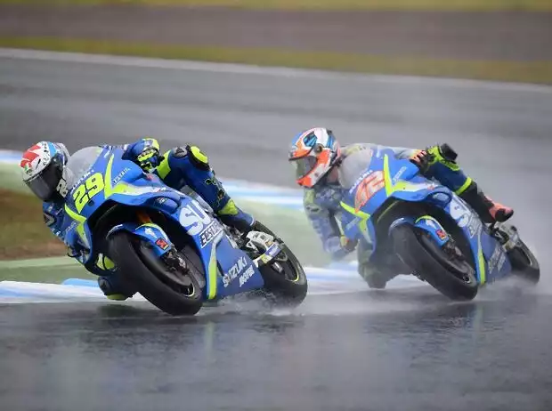 Andrea Iannone, Alex Rins Titel-Bild zur News: Andrea Iannone, Alex Rins