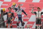 Romano Fenati, Niccolo Antonelli und Marco Bezzecchi 