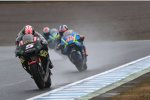 Johann Zarco (Tech 3), Alex Rins (Suzuki) und Andrea Iannone (Suzuki) 