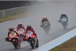 Marc Marquez (Honda), Jorge Lorenzo (Ducati) und Andrea Dovizioso (Ducati) 