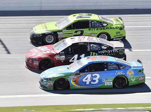 Brad Keselowski, Kurt Busch, Aric Almirola, Richard Petty Titel-Bild zur News: Brad Keselowski, Kurt Busch, Aric Almirola, Richard Petty