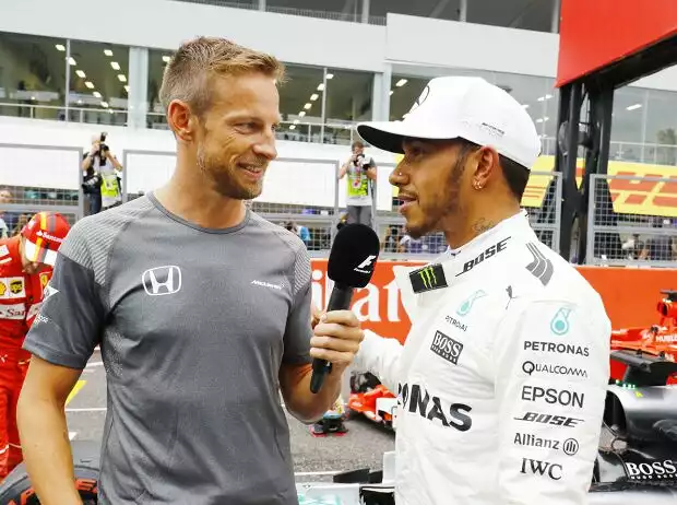 Lewis Hamilton, Jenson Button Titel-Bild zur News: Lewis Hamilton, Jenson Button
