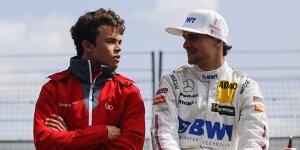 Nachwuchs gesucht: De Vries und Habsburg testen für Audi