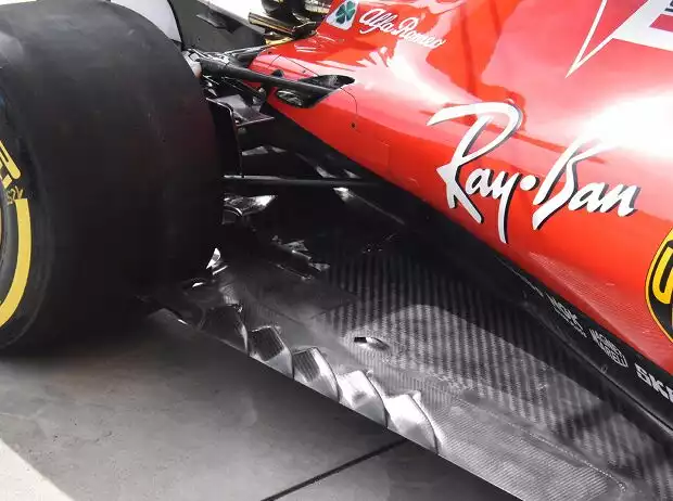 Unterboden, Ferrari SF70H Titel-Bild zur News: Unterboden, Ferrari SF70H