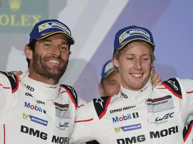 Mark Webber, Brendon Hartley Titel-Bild zur News: Mark Webber, Brendon Hartley