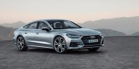 Bild zum Inhalt: Audi A7 Sportback 2018: Info zu Preis, Maße, Motor, Markstart