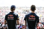 Daniil Kwjat (Toro Rosso) und Brendon Hartley (Toro Rosso) 