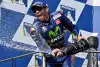 Bild zum Inhalt: Valentino Rossi strahlt als Zweiter: "Ein großartiges Rennen"