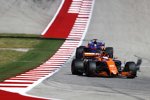 Stoffel Vandoorne (McLaren) und Brendon Hartley (Toro Rosso) 