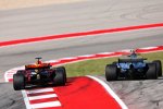 Daniel Ricciardo (Red Bull) und Valtteri Bottas (Mercedes) 