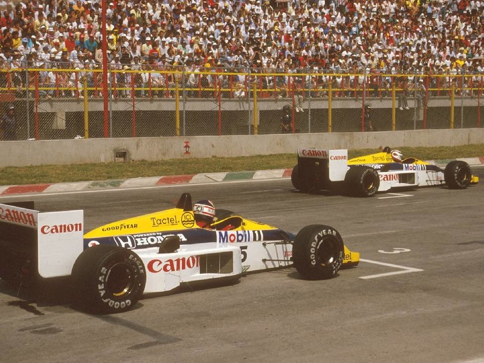 Nigel Mansell, Nelson Piquet