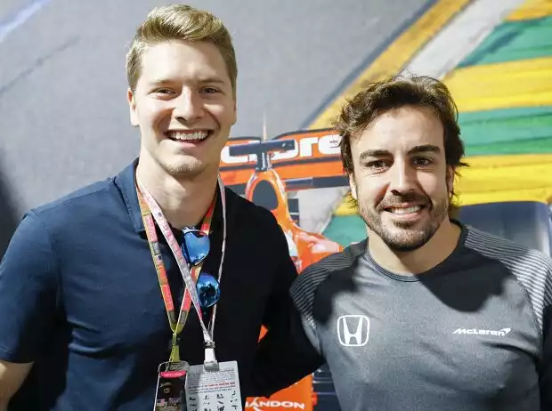 Titel-Bild zur News: Josef Newgarden, Fernando Alonso